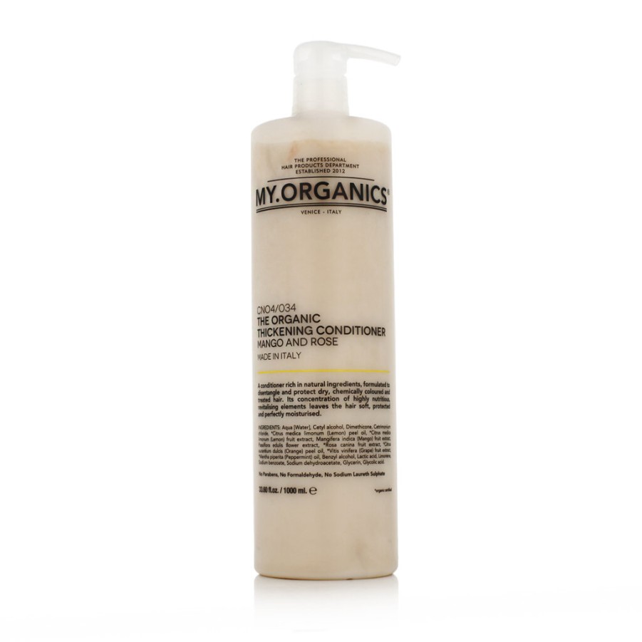 Best MY.ORGANICS My.Organics The Organic Thickening Conditioner Mango And Rose 1000 Ml