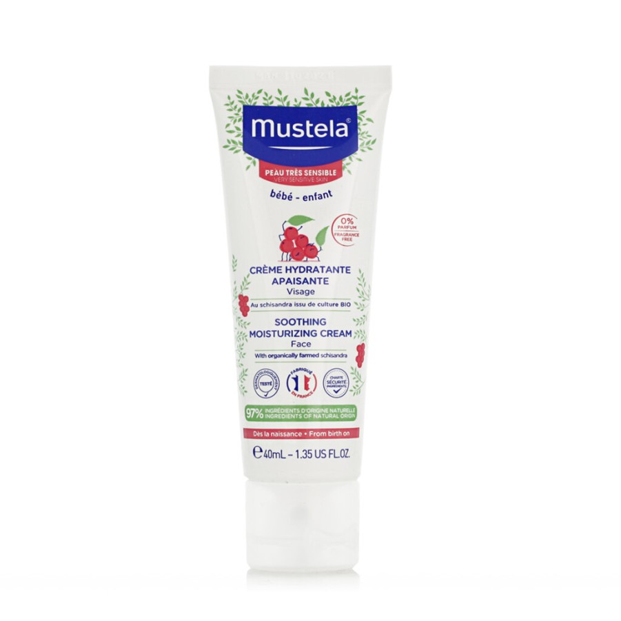 New Mustela Mustela Bebe Soothing Moisturizing Face Cream 40 Ml