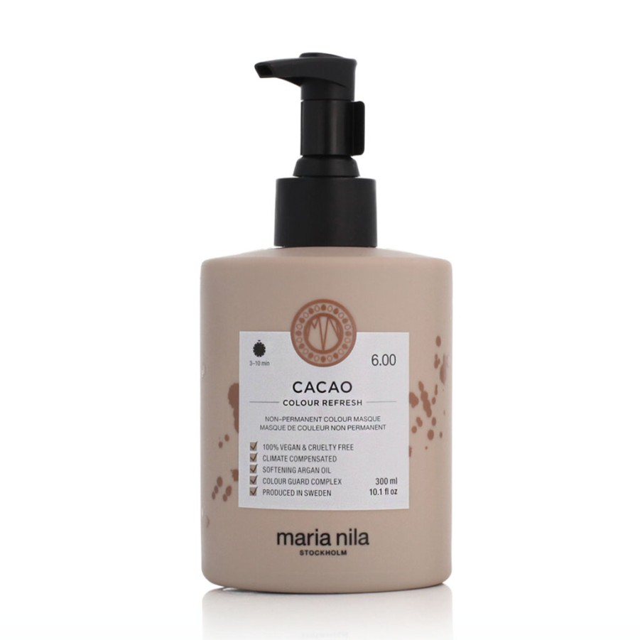 Online Maria Nila Maria Nila Colour Refresh Haarmaske Mit Farbpigmenten Cacao 300 Ml