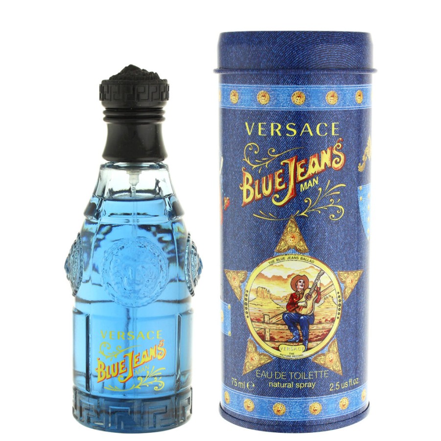 Hot Versace Versace Blue Jeans Eau De Toilette 75 Ml (Man)