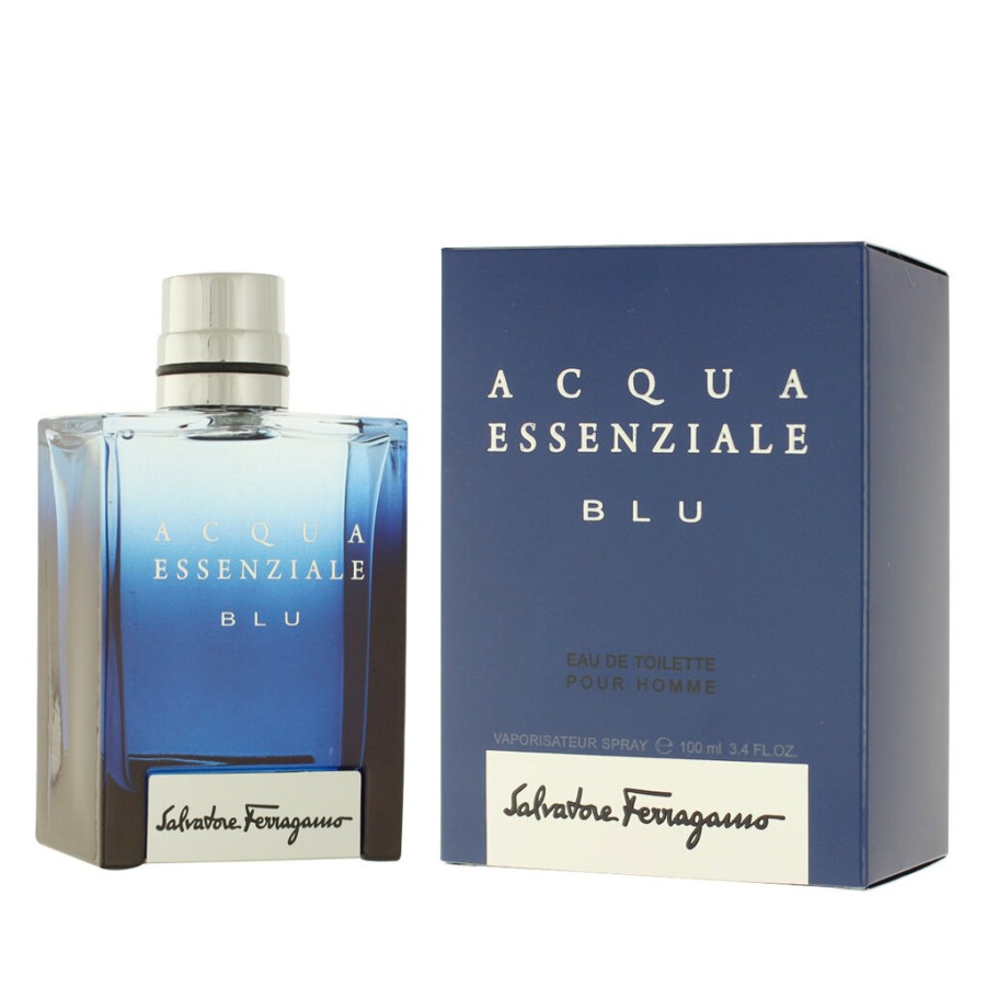 New Salvatore Ferragamo Salvatore Ferragamo Acqua Essenziale Blu Eau De Toilette 100 Ml (Man)