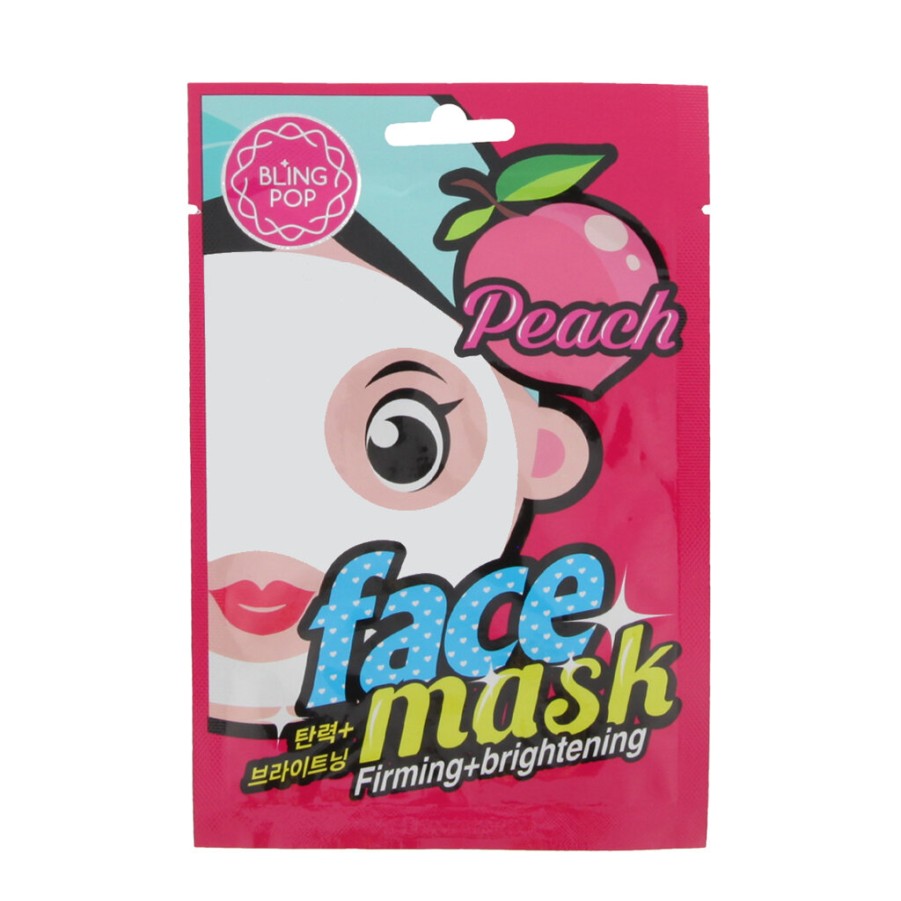 Online Bling Pop Bling Pop Peach Firming & Brightening Mask 20 Ml