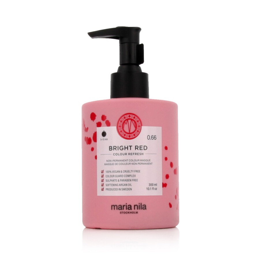 Online Maria Nila Maria Nila Colour Refresh Haarmaske Mit Farbpigmenten Bright Red 300 Ml