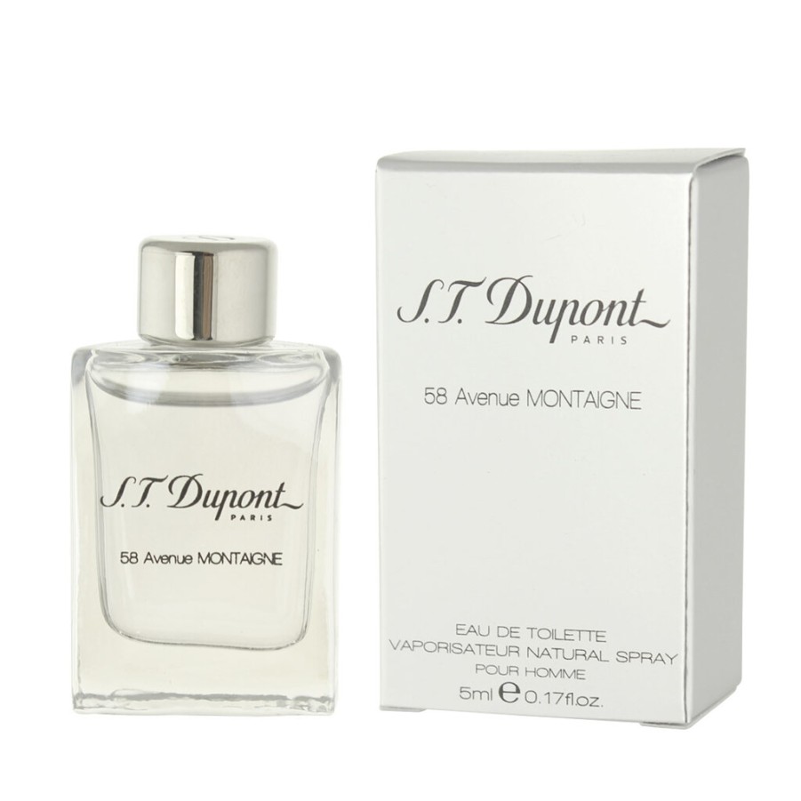 Online S.T. Dupont S.T. Dupont 58 Avenue Montaigne Pour Homme Eau De Toilette Miniatur 5 Ml (Man)