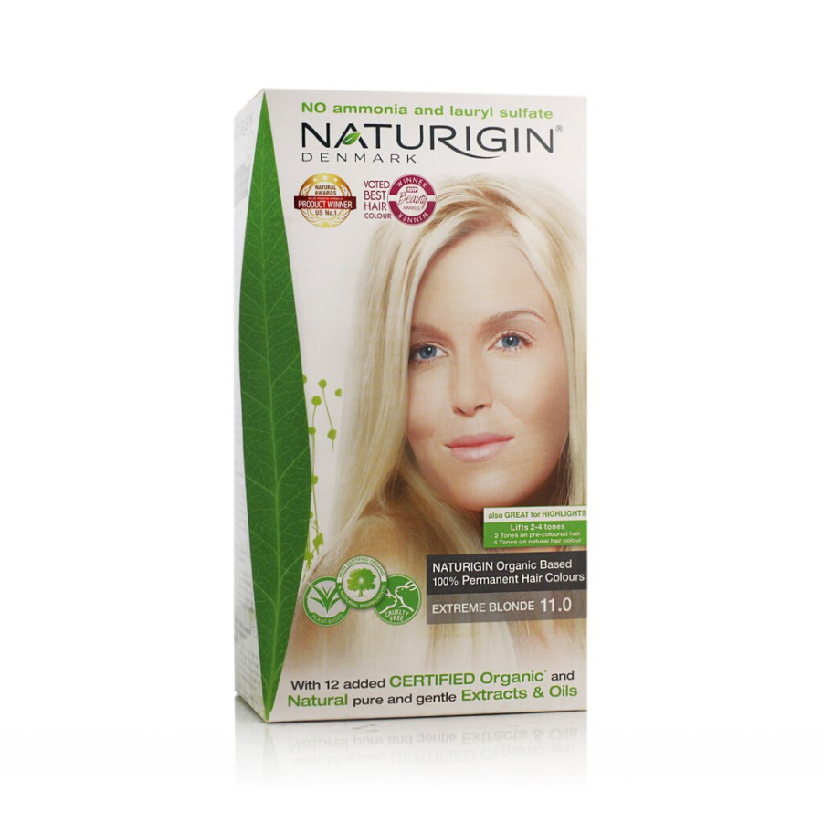 New Naturigin Naturigin Permanent Hair Colours (Extreme Blonde 11.0) 135 Ml