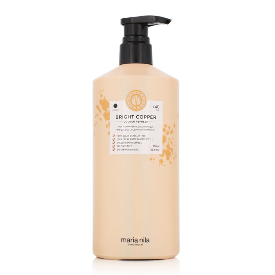 Hot Maria Nila Maria Nila Colour Refresh Haarmaske Mit Farbpigmenten Bright Copper 750 Ml