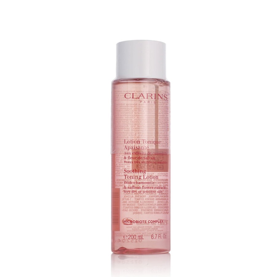 Clearance Clarins Clarins Soothing Toning Lotion Camomile & Saffron Flower (Very Dry Or Sensitive Skin) 200 Ml