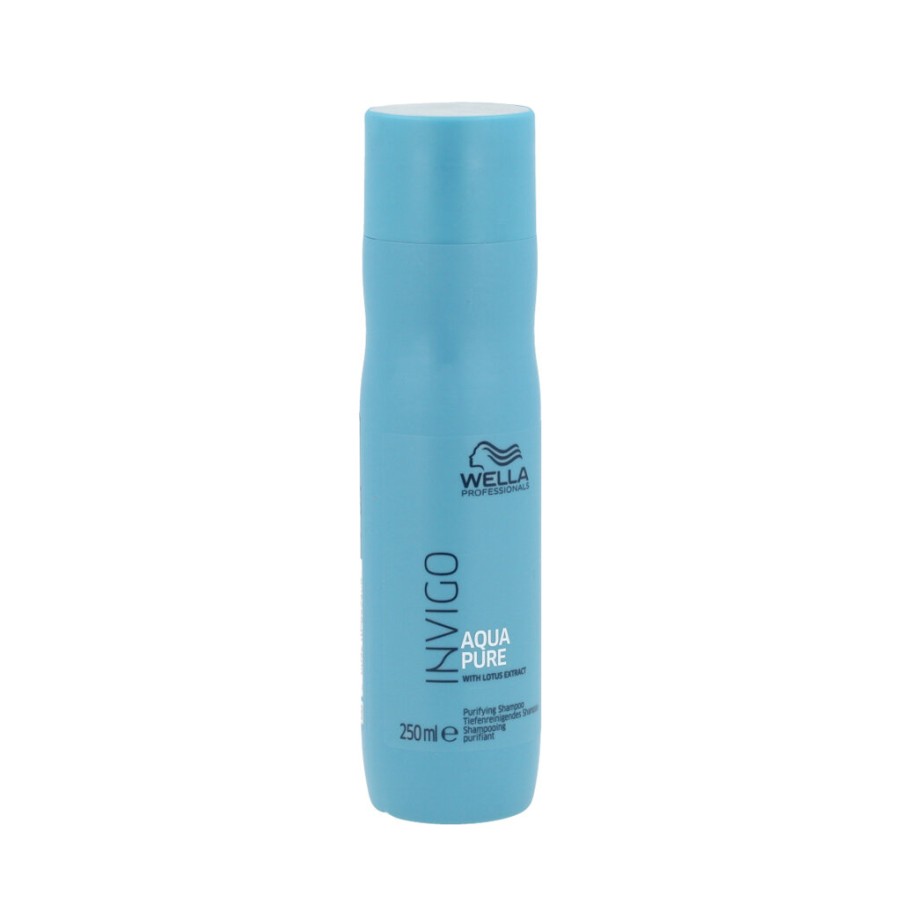 Clearance Wella Wella Professional Invigo Aqua Pure Purifying Shampoo 250 Ml