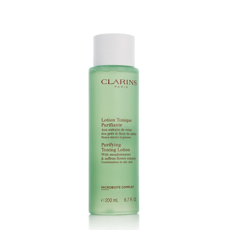 Online Clarins Clarins Purifying Toning Lotion Meadowsweet & Saffron Flower (Combination To Oily Skin) 200 Ml