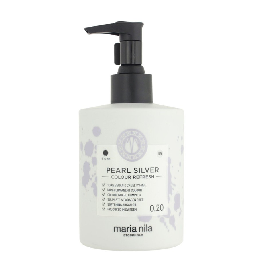 Wholesale Maria Nila Maria Nila Colour Refresh Haarmaske Mit Farbpigmenten Pearl Silver 300 Ml