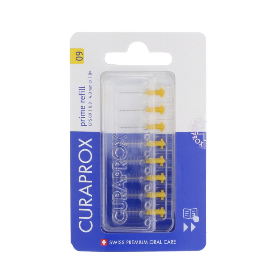 Online Curaprox Curaprox Prime Refill Cps 09 (0,9 - 4,0 Mm) 8 St., Gelb