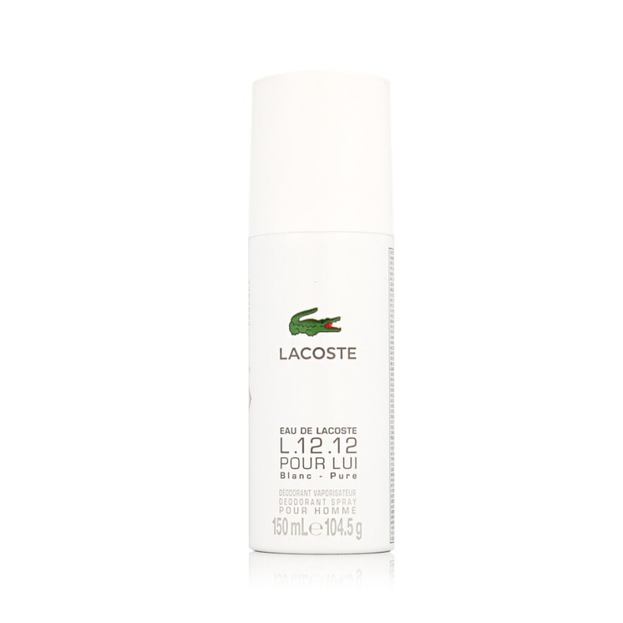 Best Lacoste Lacoste Eau De Lacoste L.12.12 Blanc Deodorant Spray 150 Ml (Man)