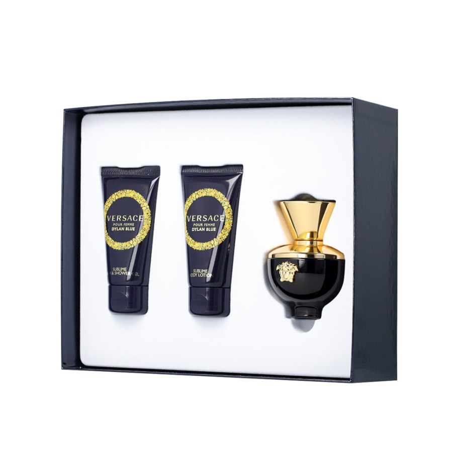 Hot Versace Versace Pour Femme Dylan Blue Edp 50 Ml + Sg 50 Ml + Bl 50 Ml (Woman)