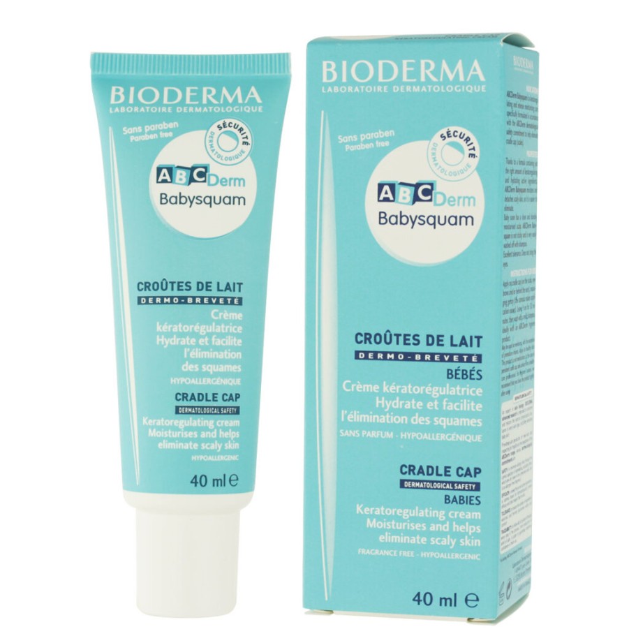 New Bioderma Bioderma Abcderm Babysquam Cradle Cap Cream 40 Ml