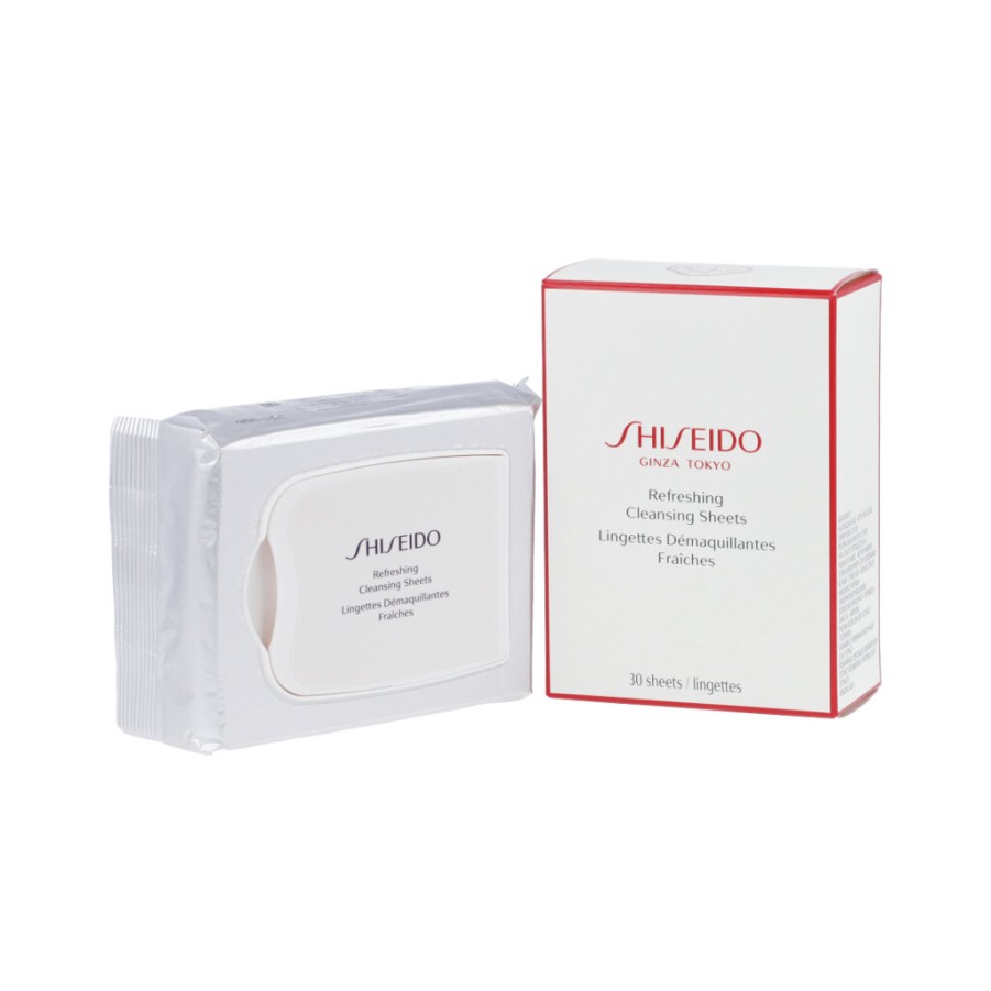 Clearance Shiseido Shiseido Refreshing Cleansing Sheets 30 Pz