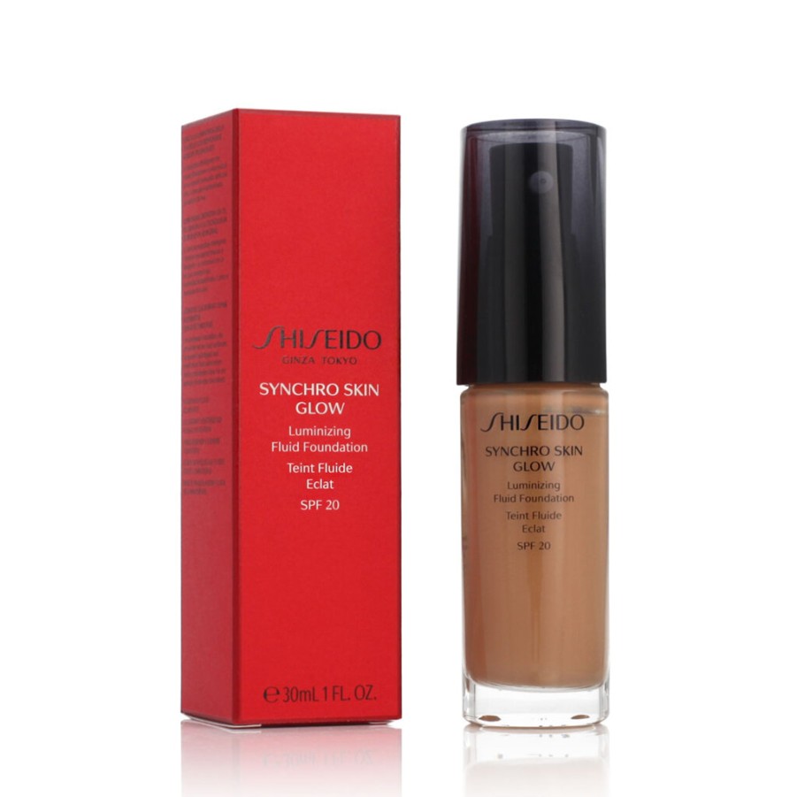 Hot Shiseido Shiseido Synchro Skin Glow Luminizing Fluid Foundation Spf 20 30 Ml