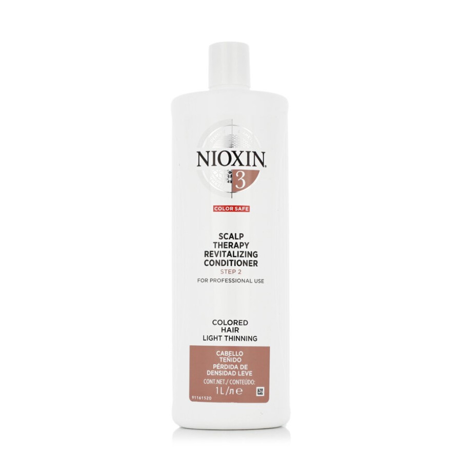 Clearance Nioxin Nioxin System 3 Color Safe Scalp Therapy Revitalising Conditioner 1 L