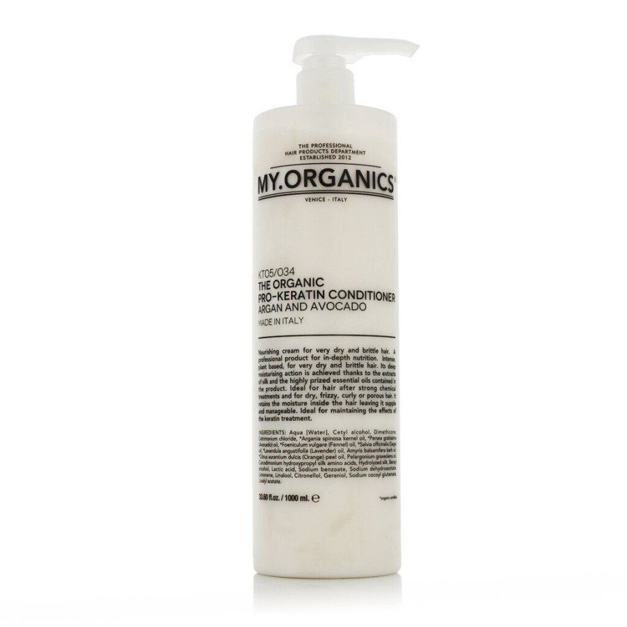 Best MY.ORGANICS My.Organics The Organic Pro-Keratin Conditioner Argan And Avocado 1000 Ml