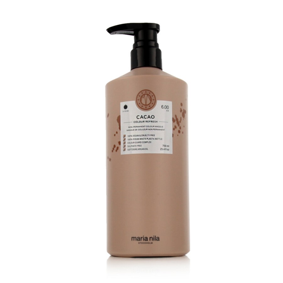 New Maria Nila Maria Nila Colour Refresh Haarmaske Mit Farbpigmenten Cacao 750 Ml