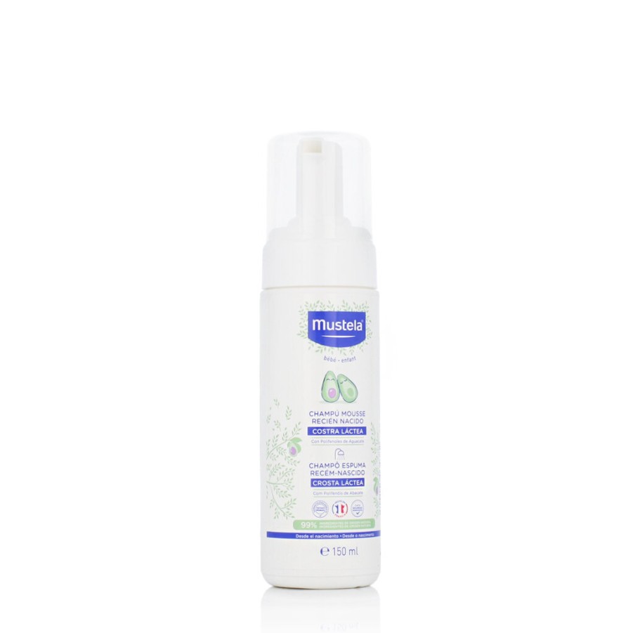 Hot Mustela Mustela Bebe Foam Shampoo For Newborns 150 Ml