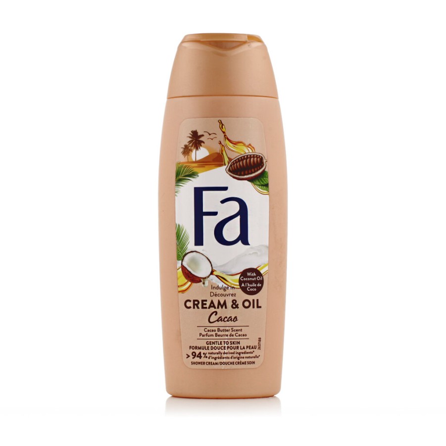 Hot Fa Fa Cream & Oil Cacao Shower Gel 250 Ml