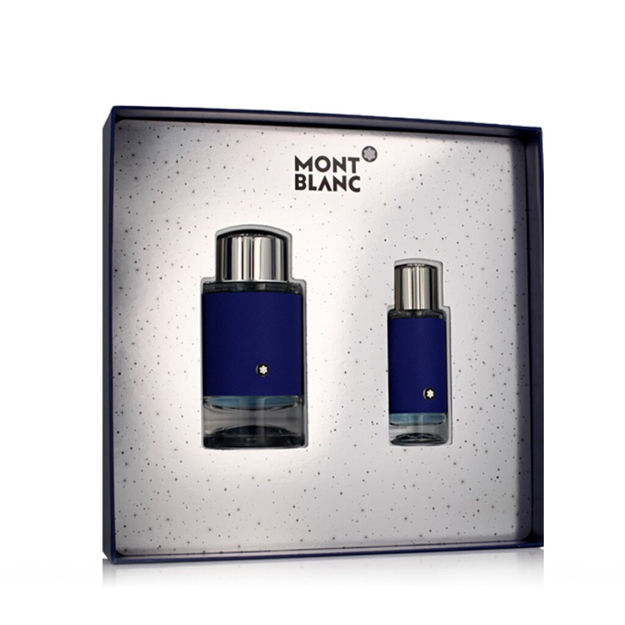 New Mont Blanc Mont Blanc Explorer Ultra Blue Edp 100 Ml + Edp 30 Ml (Man)