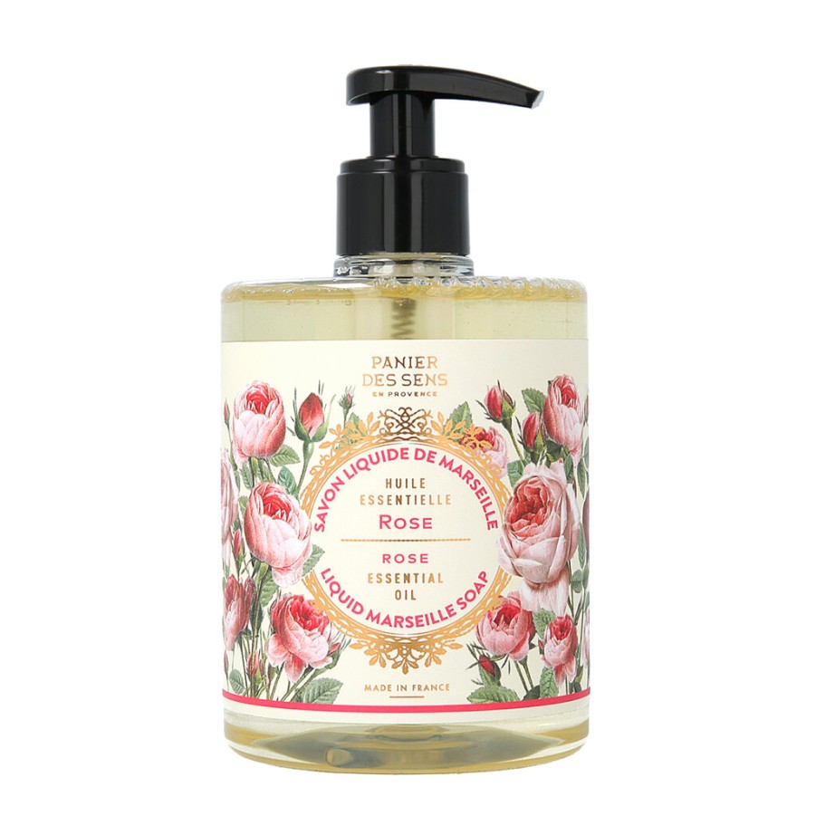 Wholesale Panier des Sens Panier Des Sens Rejuvenating Rose Liquid Marseille Soap 500 Ml W