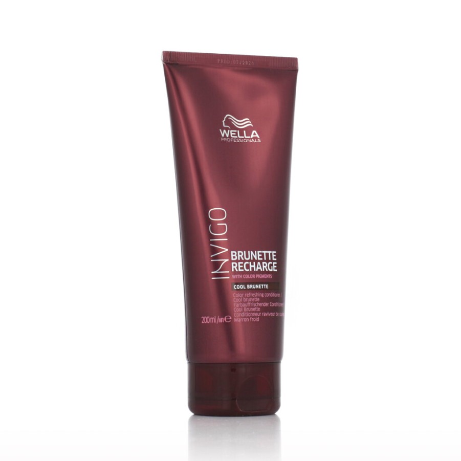 Hot Wella Wella Invigo Brunette Recharge Color Refreshing Conditioner Cool Brunette 200 Ml