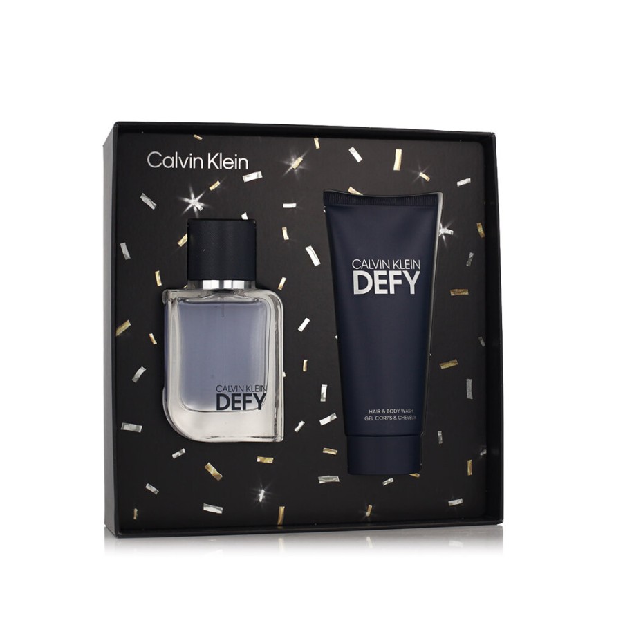 Online Calvin Klein Calvin Klein Defy Edt 50 Ml + Sg Fur Haut Und Haar 100 Ml (Man)