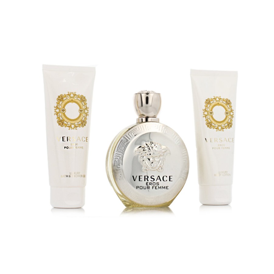 Online Versace Versace Eros Pour Femme Edp 100 Ml + Sg 100 Ml + Bl 100 Ml + Kosmetiktasche (Woman)