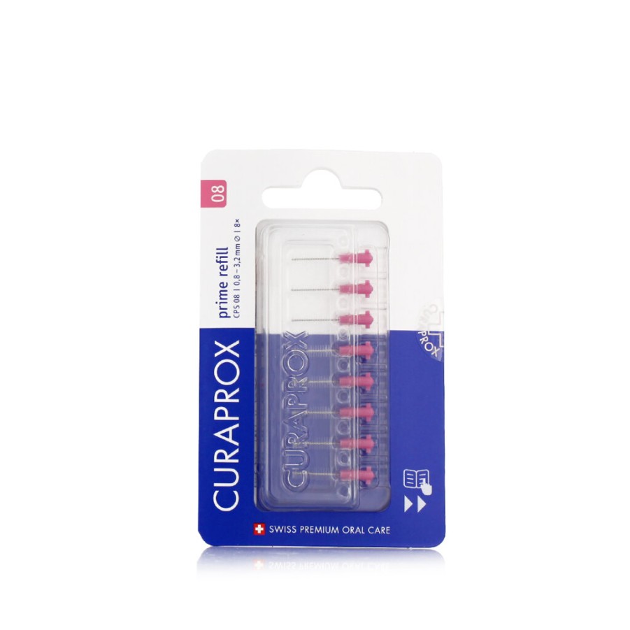 Wholesale Curaprox Curaprox Prime Refill Cps 08 (0,8 - 3,2 Mm) 8 St., Rosa