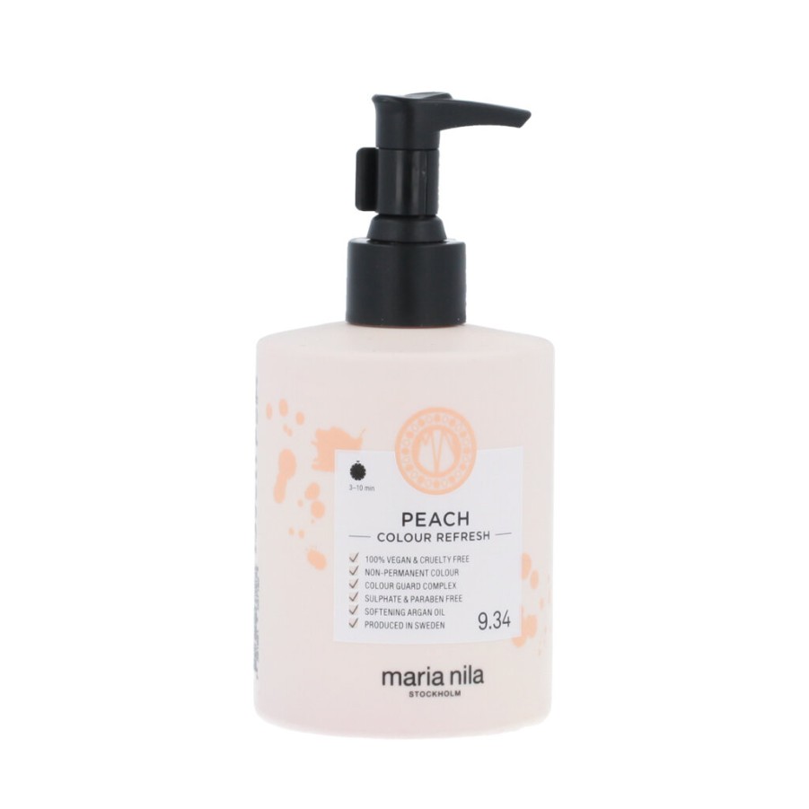 Hot Maria Nila Maria Nila Colour Refresh Haarmaske Mit Farbpigmenten Peach 300 Ml