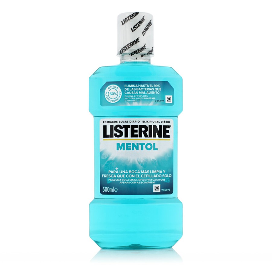 New Listerine Listerine Mouthwash Mentol 500 Ml