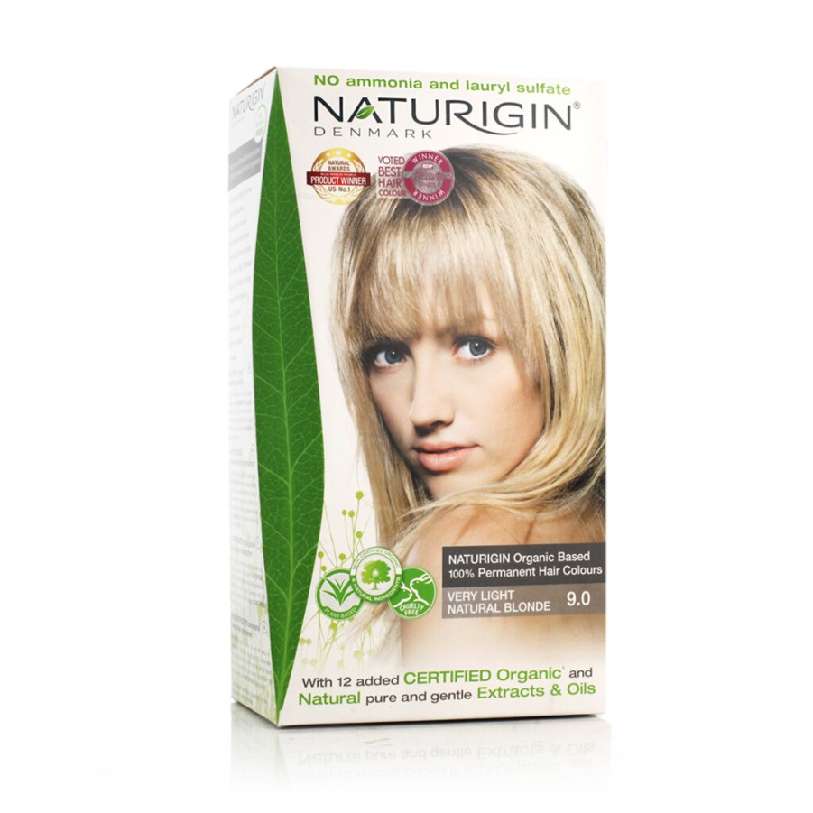 Hot Naturigin Naturigin Permanent Hair Colours (Very Light Natural Blonde 9.0) 115 Ml