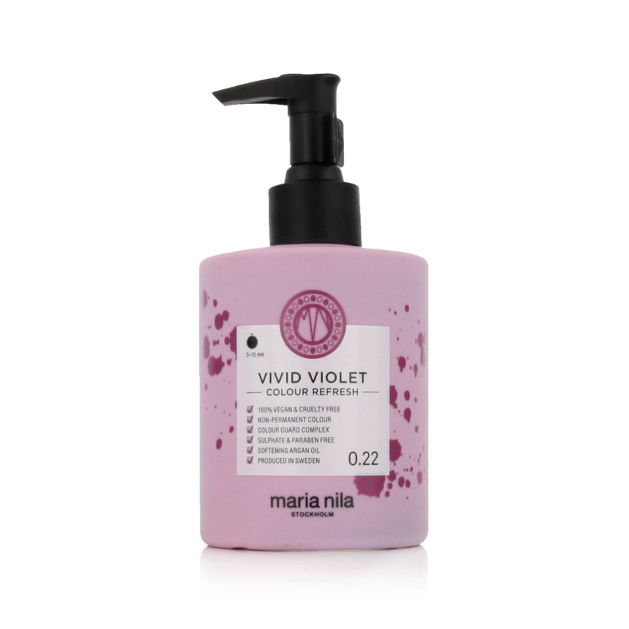 Wholesale Maria Nila Maria Nila Colour Refresh Haarmaske Mit Farbpigmenten Vivid Violet 300 Ml